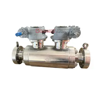API 6D DBB Ball Valves, A105N, 14IN, CL300, Trunnion-Mounted