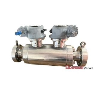 Stainless Steel DBB Ball Valve, F316, 20 Inch, 1500 LB, RTJ