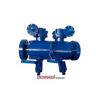 BS 5351 Double Ball Valves, Carbon Steel, DN350, PN250, RTJ