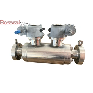 Double Ball Valves, A105N, 32 IN, 2500 LB, Trunnion Mounted