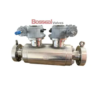 ASTM A105N Trunnion Ball Valve, BS 5351, DBB, 32 Inch, CL150