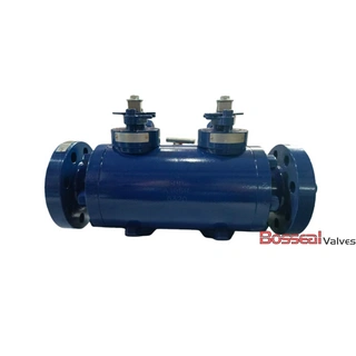 10 Inch DBB Ball Valve, API 6D, A182 F55, CL900, RTJ Flanged