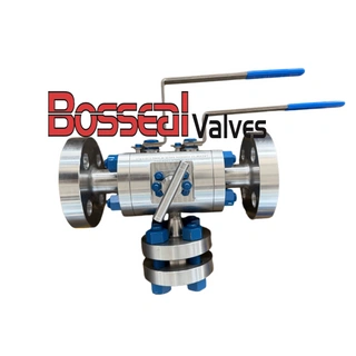 ASTM A182 F316 DBB Ball Valve, ASME B16.34, 1-1/2 IN, CL1500