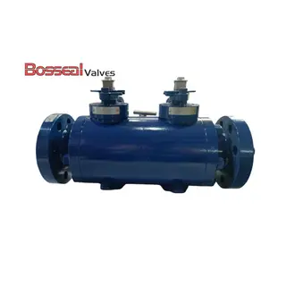 Carbon Steel DBB Ball Valve, A105N, 2 Inches, CL300 LB, RF
