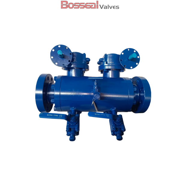 Stainless Steel DBB Ball Valve, A182 F304, 40 IN, CL900, RTJ