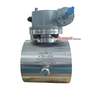 ASTM A694 F60 Ball Valve, API 6A, 17-4PH Trim, 6-3/8 IN, BW