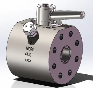 Drawing for Compact Ball Valves