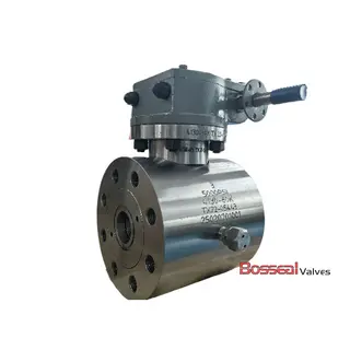 1PC Forged Ball Valve, API 6A, F65, 4140 Trim, 5000 PSI, RTJ