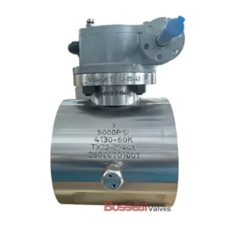 ASTM A694 F65 Ball Valve, API 6A, Soft Seated, 6 Inches, BW
