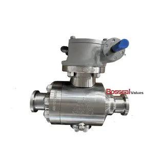 ASTM A694 F60 Ball Valve, API 6A, 6-3/8 IN, Soft Seated, BW