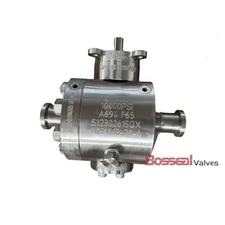 ASTM A694 F60 Ball Valve, API 6A, Bolted Bonnet, 6-5/8 Inches