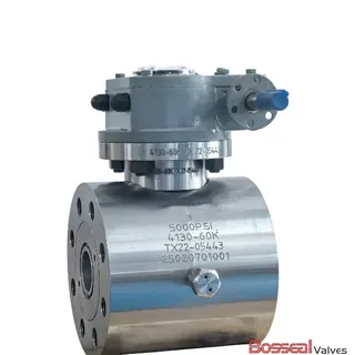 API 6A Forged Ball Valves, API 6D, AISI 4130, 6-3/8 IN, RTJ