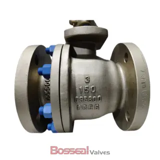 Al-Bronze Ball Valve, ASME B16.34, RPTFE Seat, 24 IN, 300 LB