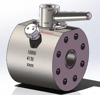 Drawing for Forged Ball Valve