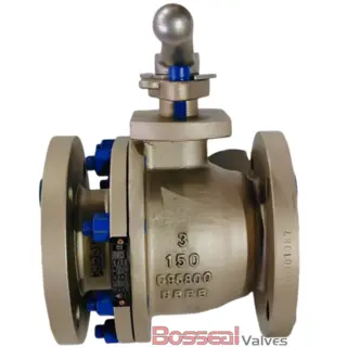 BS 5351 Bronze Ball Valve, C95800, 16 IN, 300 LB, Full Bore