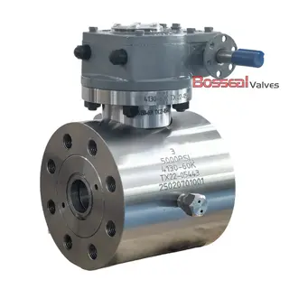 API 6D Forged Ball Valves, 1PC Body, F51 Trim, 4-1/8 IN, BW