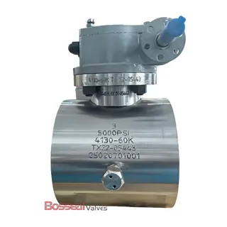 API 6D Forged Ball Valves, 4130/F65, 6-3/8 IN, 2000 PSI, RTJ