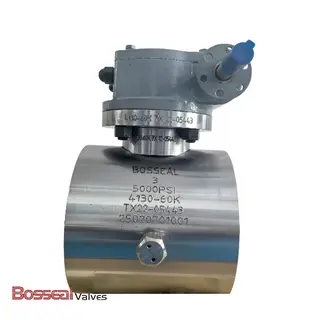 API 6D Forged Ball Valve, F65, 3-1/16 Inch, 10000 PSI, RTJ