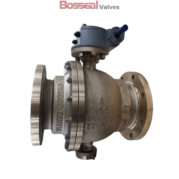 Side Entry Ball Valve, API 6D, BS 5351, C95800, 16 IN, CL150
