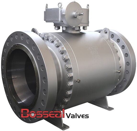 API 6D мягкий шаровой клапан, 14 дюймов, 1500 фунтов, BS 5351, RTJ