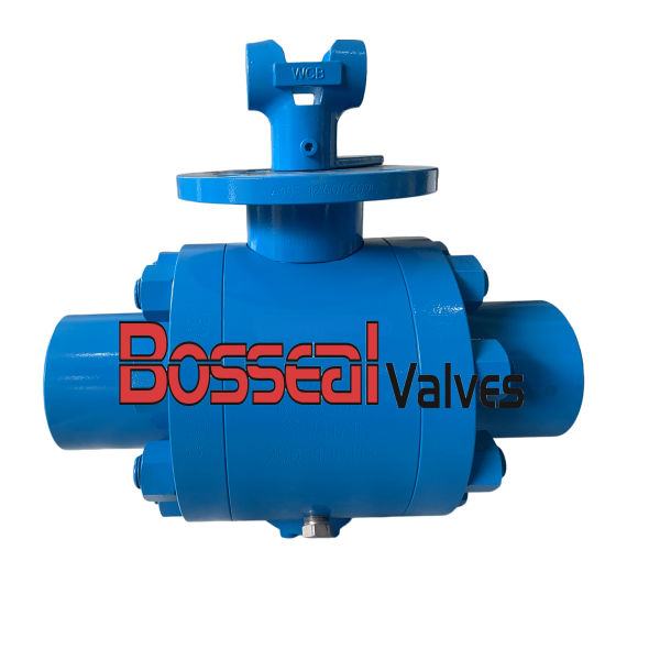 ASTM A105 Forged Ball Valve, Trunnion, 3 Inch, 2500 LB, BW