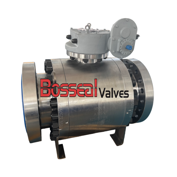ASTM A105N Ball Valve, 3-piece, Trunnion, DBB, 8 IN, 900 LB