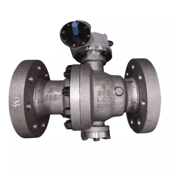 ASTM A352 LCC Trunnion Mounted Ball Valve, 4 Inch, 600 LB