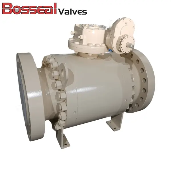 20 Inch Trunnion Ball Valve, API 6D, CL900, ASTM A105N, RTJ