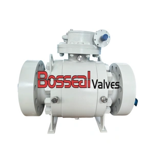 ASTM A105N Three-piece Ball Valve, Trunnion, 6 IN, CL 1500