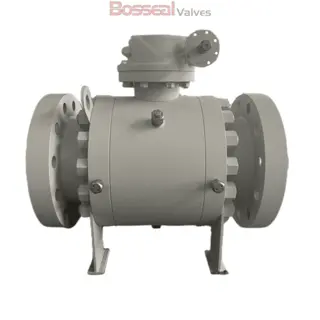 RTJ Flanged Trunnion Ball Valve, A350 LF2, 48 IN, 1500 LB