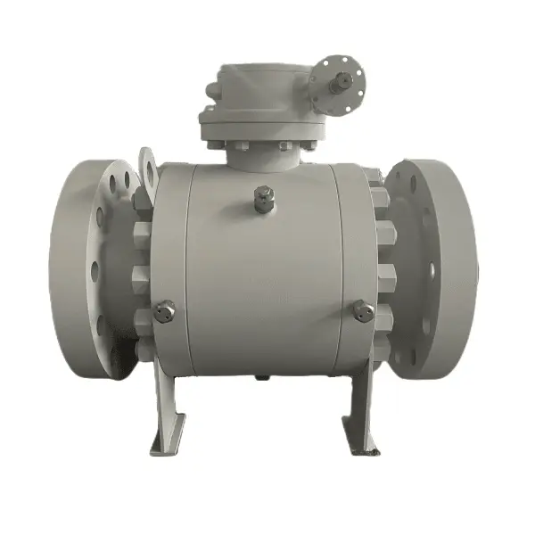 Válvula de bola ASTM A350 LF2 DBB, 8 pulgadas, 900 libras, API 6D, RF