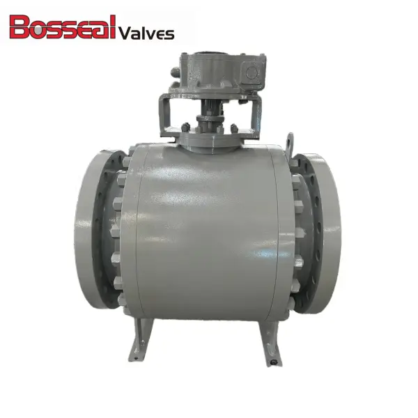 Válvula de bola API 6D, instalación de muñón, A350 LF2, 14 pulgadas, 300 libras, RF