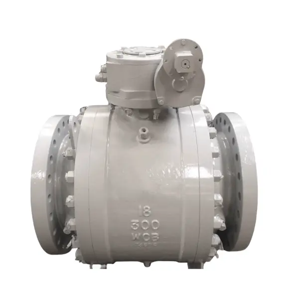 Casting Trunnion Ball Valve, 3 PCS, WCB, 18 Inch, 300 LB, RF