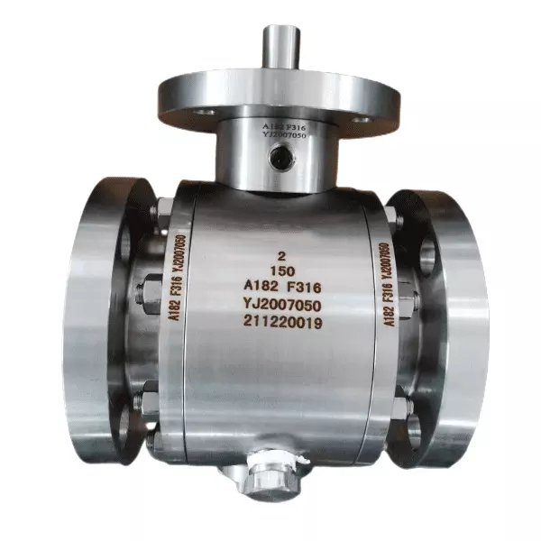 ASTM A182 F316 Trunnion Mounted Ball Valve, 2 Inch, 150 LB