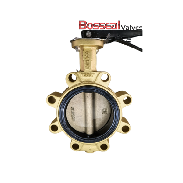 24 Inch Lugged Butterfly Valve, API 609, Al-bronze, CL300 LB