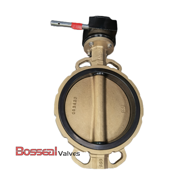 Aluminum Bronze Wafer Butterfly Valve, B148 C95800, 28 Inch