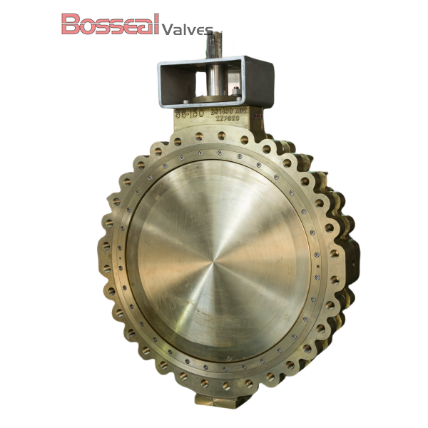 ASTM B148 C95800 Butterfly Valve, API 609 Cat B, 12 IN, CL300