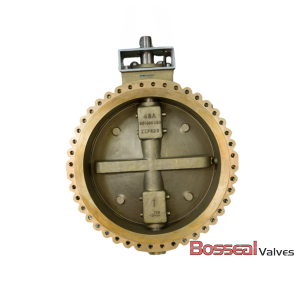 ASTM B148 C95800 Butterfly Valves, Al-bronze, 30 IN, Flanged