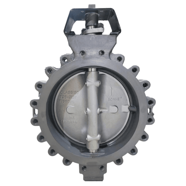 ASTM A216 WCB Double Offset Butterfly Valve, 14 Inch, 150 LB