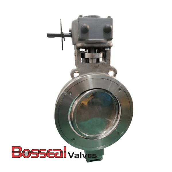 ASTM A351 CF8M Двойная смещенная бабочка, 6 дюймов, 300 фунтов