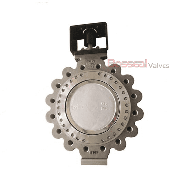 API 609 Category B Butterfly Valve, Titanium, CL150, 8 Inches