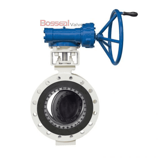 API 609 Double Flanged Butterfly Valve, 4A, 24 IN, CL 300