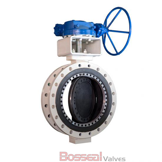 API 609 Double Offset Butterfly Valve, Titanium, CL150, 18 IN