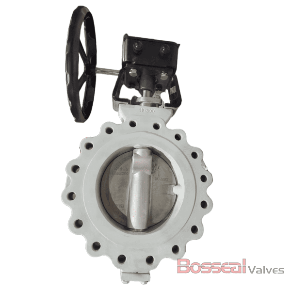 API 609 Lug Butterfly Valve, ASTM A890 5A, 32 IN, 150 LB