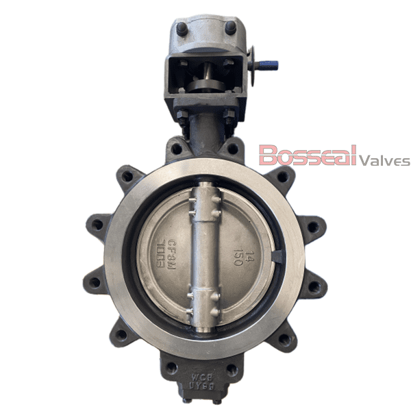 ASTM A216 WCB Double Offset Butterfly Valves, 8 Inch, 150 LB