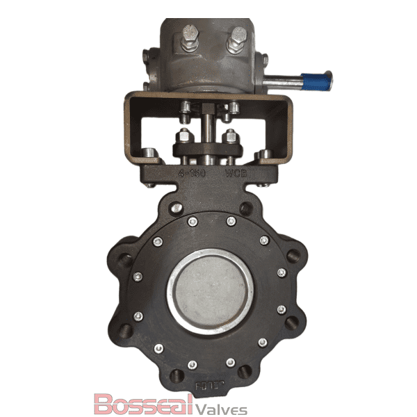 ASTM A351 CF8 Butterfly Valve, 6 IN, CL 150, API 609 Cat B