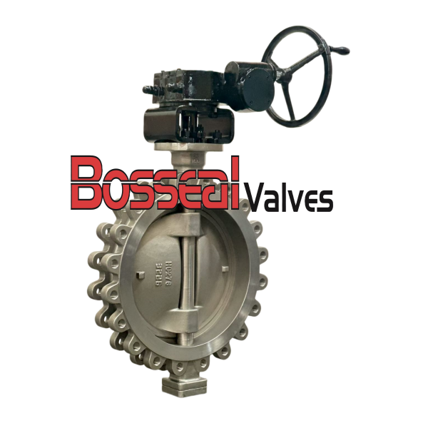 ASTM A351 CF8M Double Offset Butterfly Valve, 24 IN, 150 LB