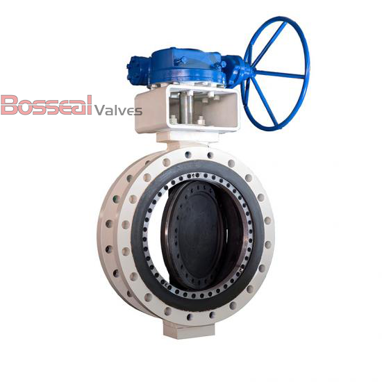ASTM A890 4A Double Offset Butterfly Valve, CL 300, 6 IN