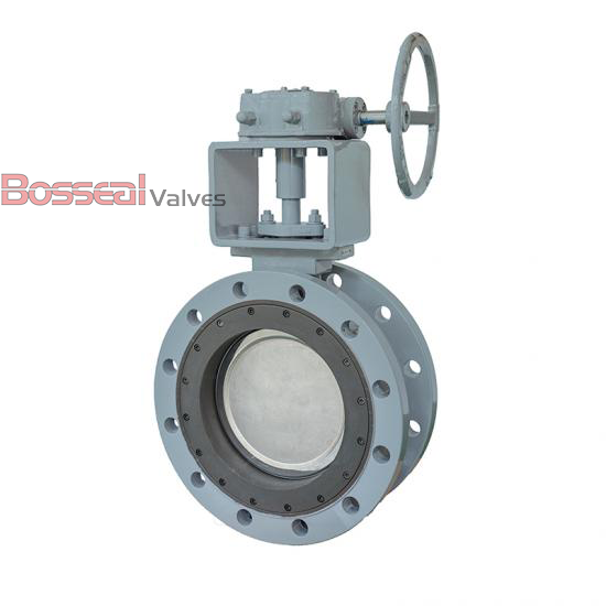 ASTM A890 5A Flanged Butterfly Valve, CL150, 32 IN, EN 593