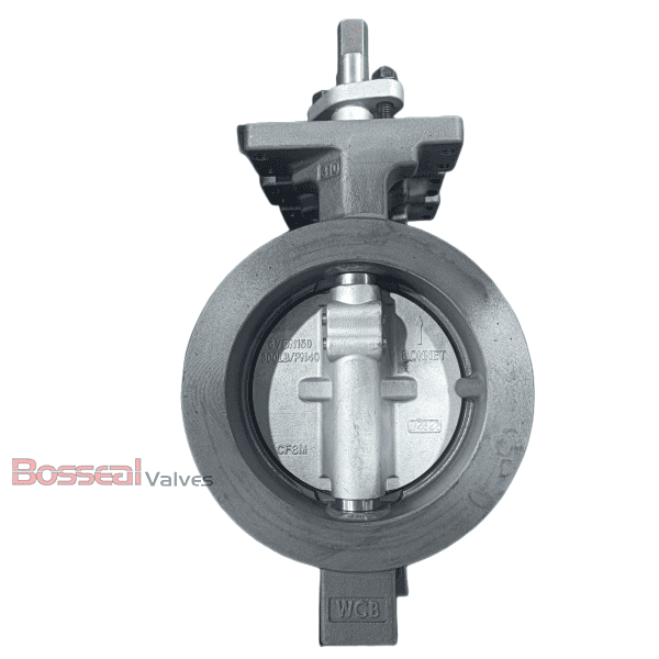 ASTM B148 C95800 Wafer Butterfly Valve, API 609, 24IN, CL300